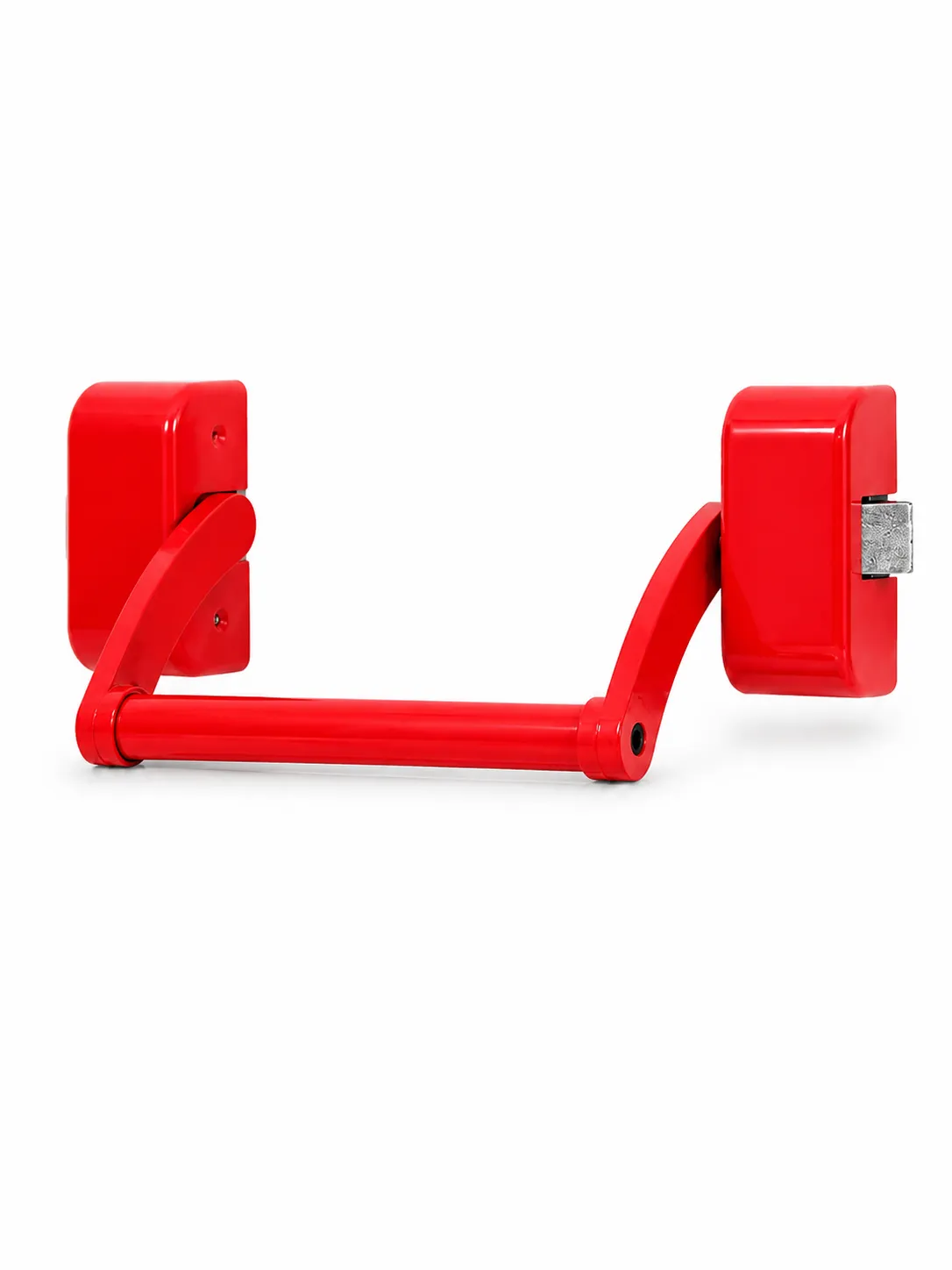 Barra Antipânico Simples tipo Alavanca para Porta Corta Fogo - Vermelho