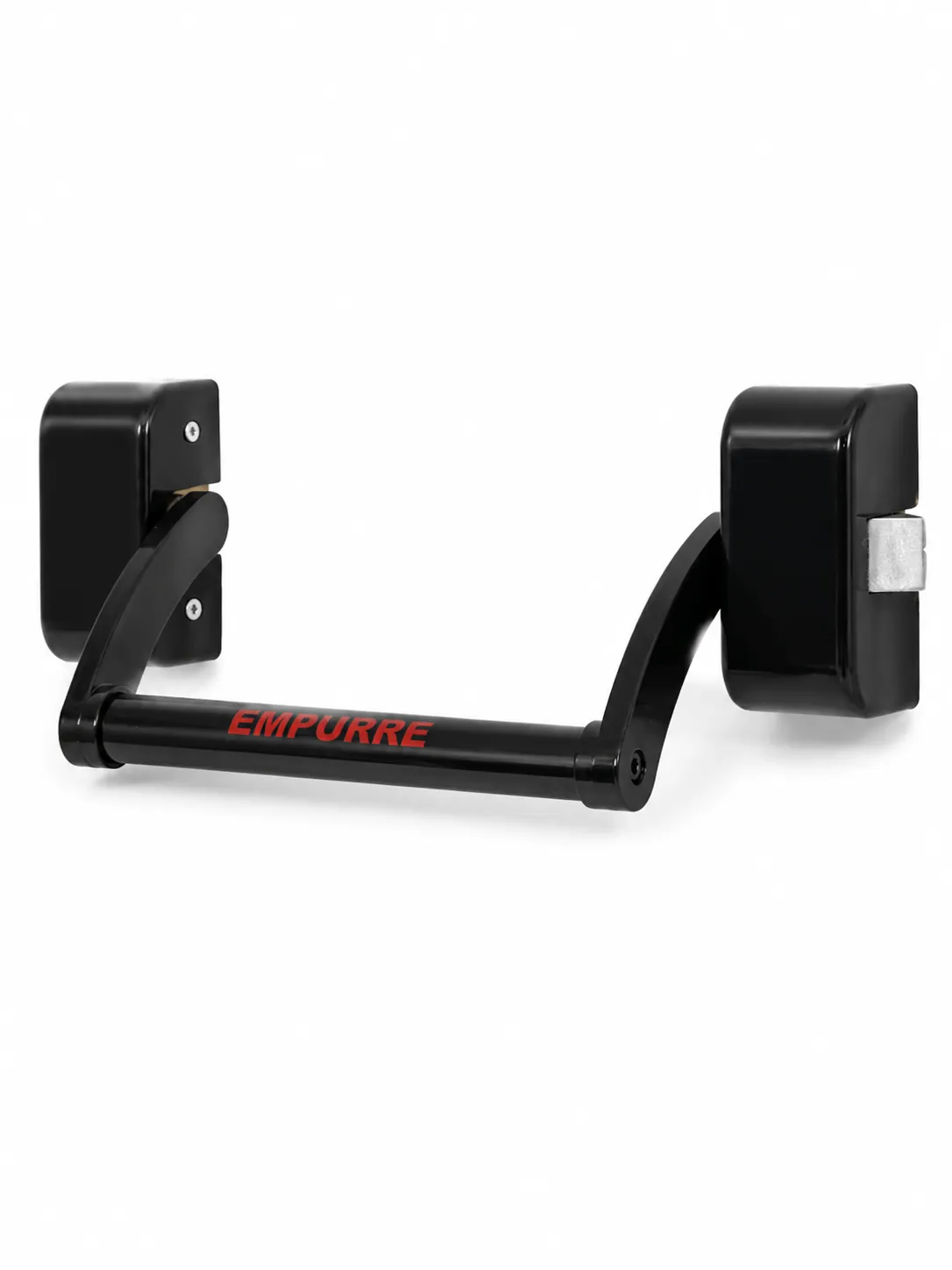 Barra Antipânico para Porta Corta Fogo Simples Tipo Alavanca - Preto