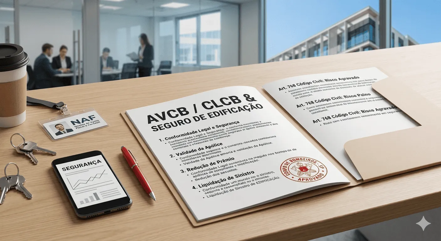 A Importância do AVCB e CLCB no Seguro de Edificações: Evite a Perda da Indenização em Sinistros